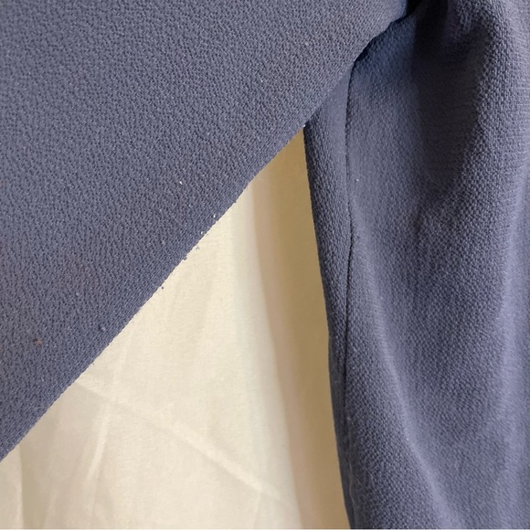 APT 9 Women’s Blue Long Sleeve Button Down Tie Front Size XS - Picture 10 of 12